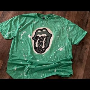 Bleached T-shirt- st. Patrick’s day